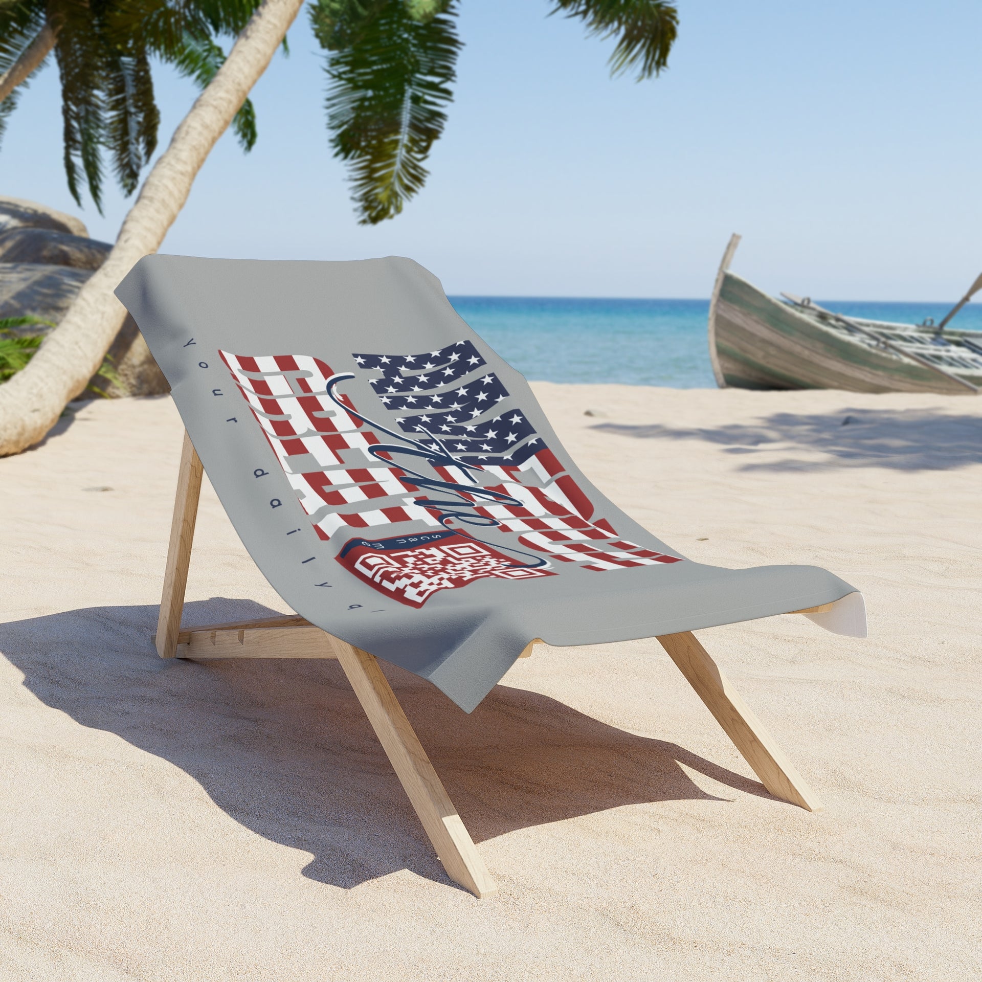 America the Great Beach Towel