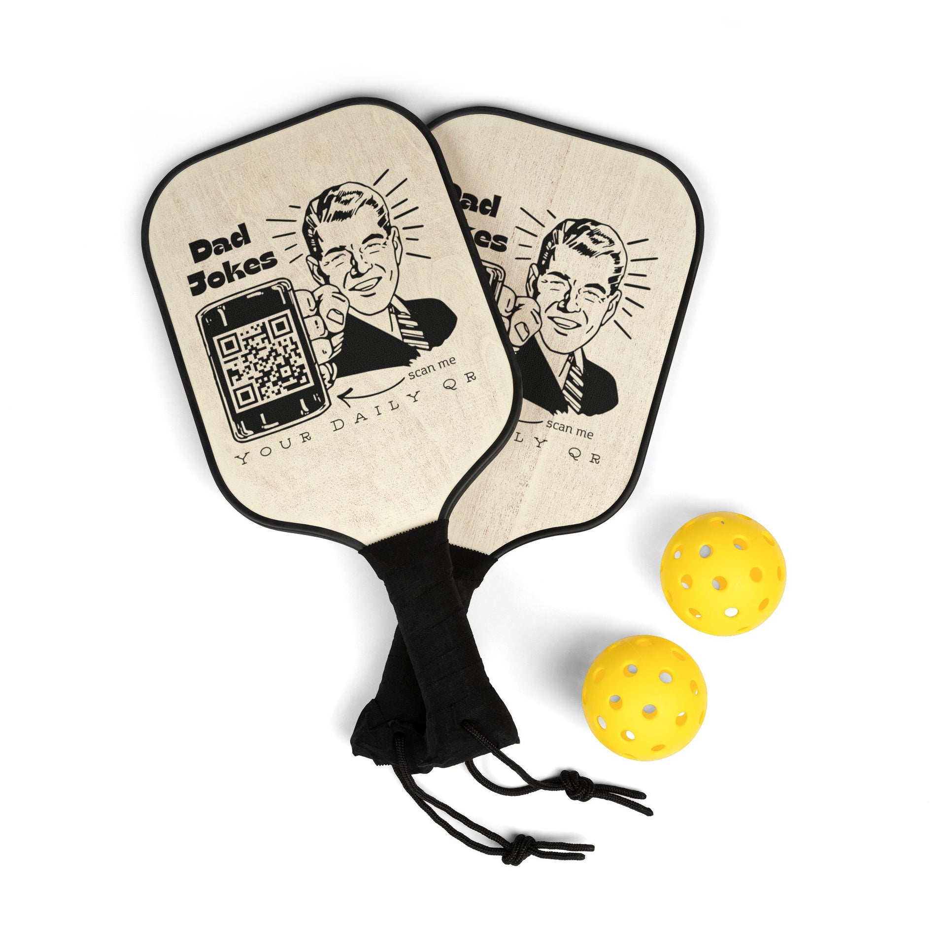 Dad-Jokes Pickleball set