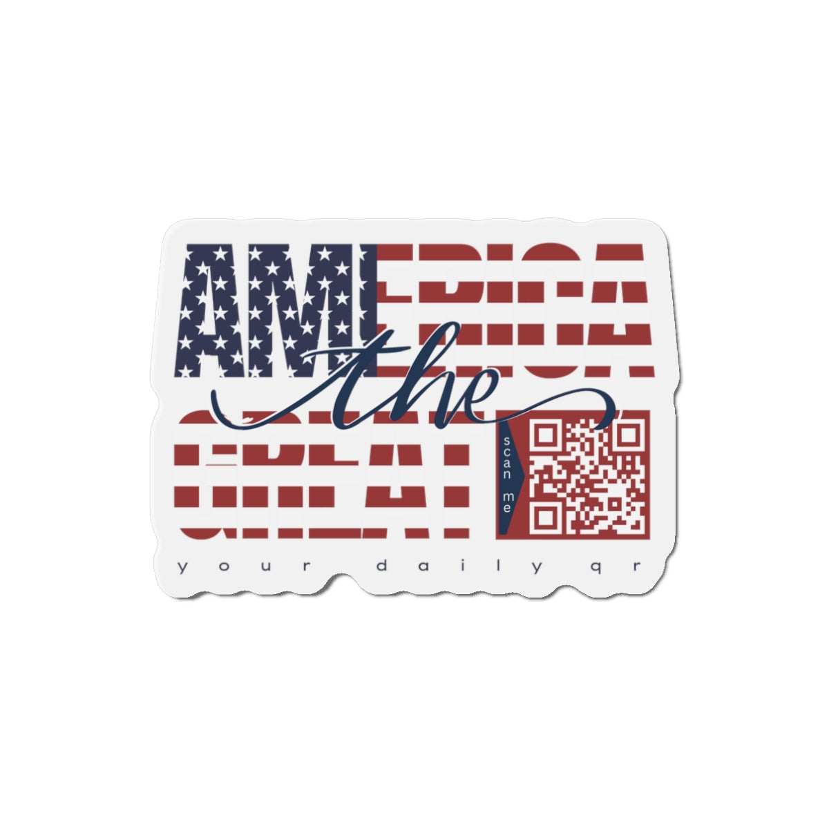 America the Great Die-Cut Magnets