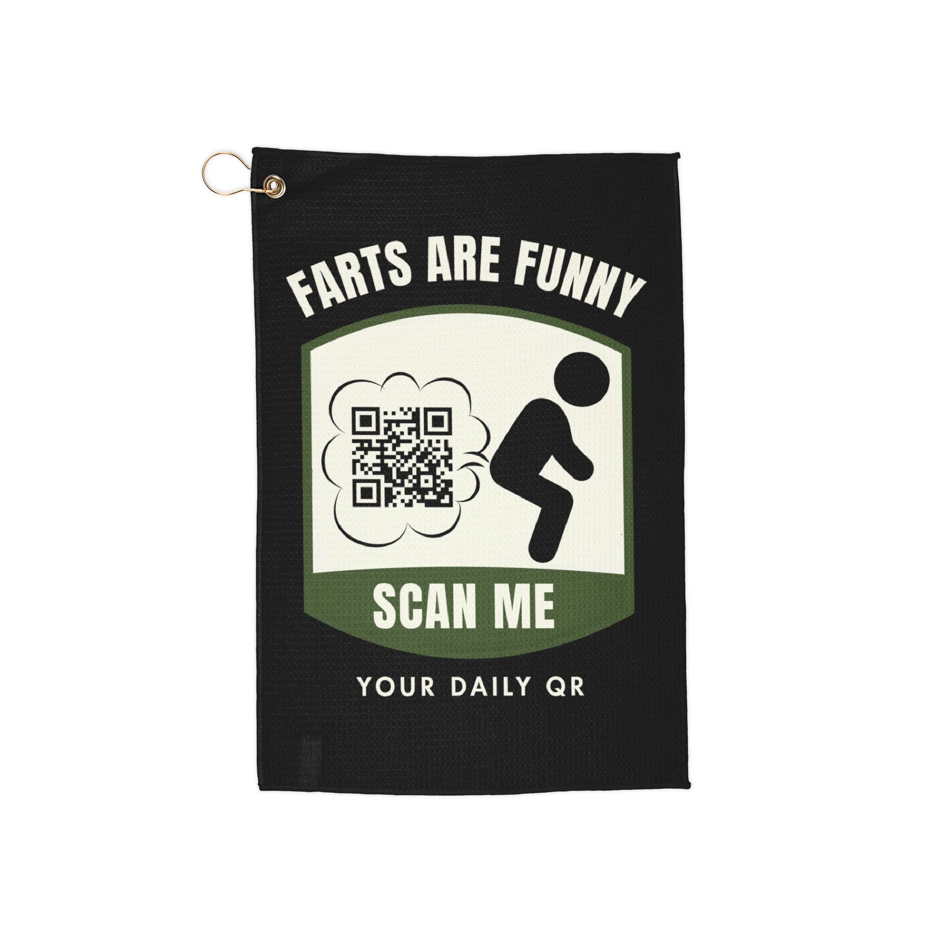 Farts are Funny Golf Towel