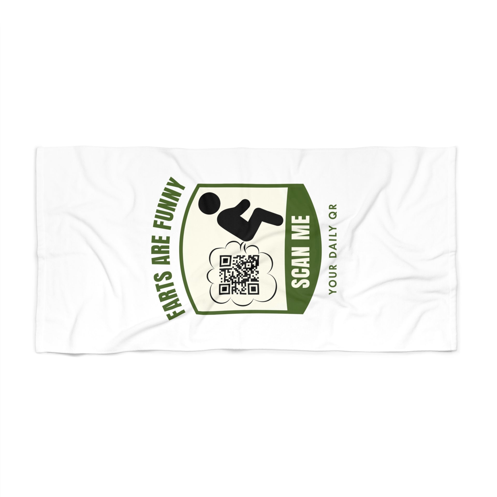 Farts are Funny Beach Towel