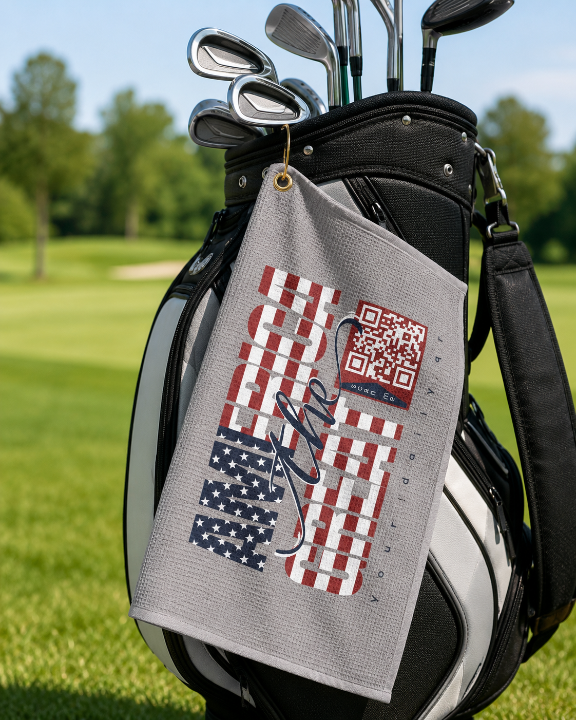 America the Great golf towel