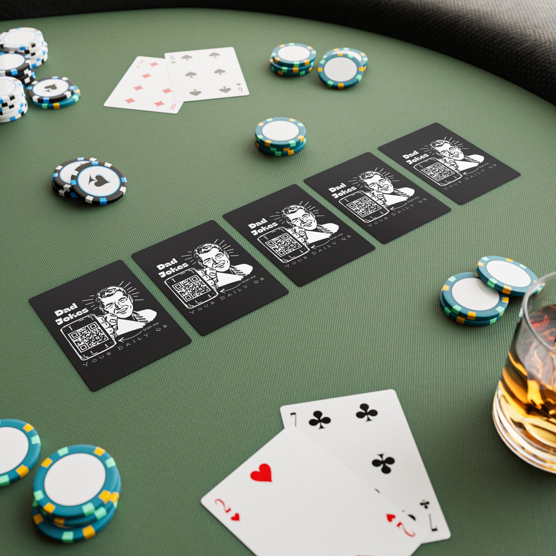 Dad Jokes Poker Cards