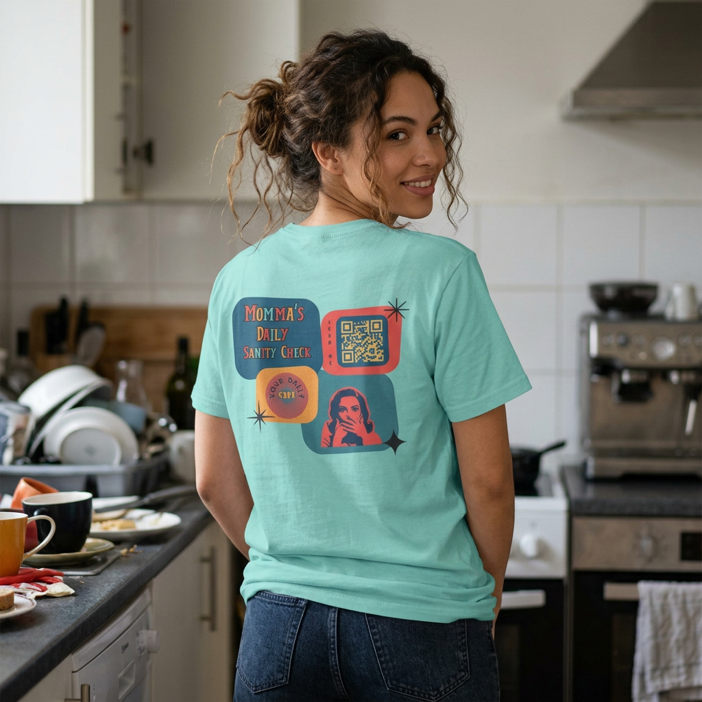 Momma's Daily Sanity Check T-shirt